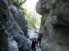 Kanjon potoka Banine-od ušća u Iki do izvora pod Grnjačem