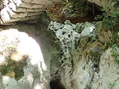 Kanjon Draškog potoka - Od ušća u Mošćeničkoj Dragi do Velesovog slapa -Voloski kuk iznad Trebišća