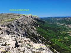 Otok Krk - Vaclavov grebenski put