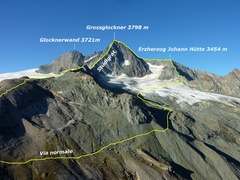 Grossglockner via Stüdlgrat (alpinistički smjer)